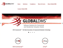 Tablet Screenshot of globaldms.com